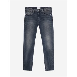 Modro-šedé pánské slim fit džíny Calvin Klein Jeans