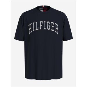 Tmavě modré dámské tričko Tommy Hilfiger