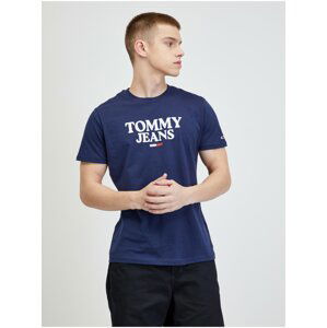 Tmavě modré pánské tričko Tommy Jeans