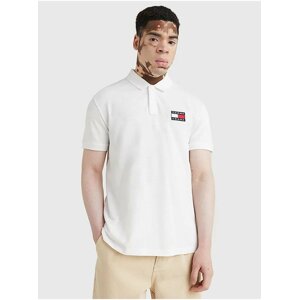 Bílé pánské polo tričko Tommy Jeans