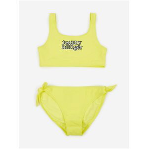 Žluté holčičí dvoudílné plavky Tommy Hilfiger Underwear