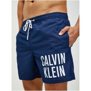 Tmavě modré pánské plavky Calvin Klein