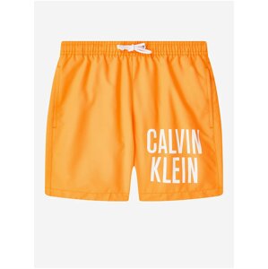 Oranžové klučičí plavky Calvin Klein Underwear