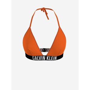 Oranžový dámský horní díl plavek Calvin Klein