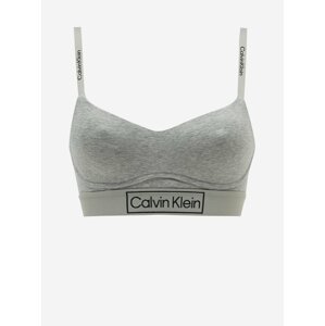 Šedá dámská podprsenka Calvin Klein Underwear