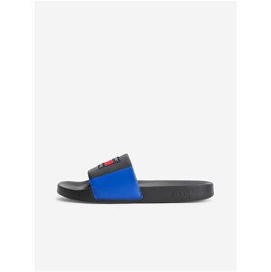 Modro-černé pánské pantofle Tommy Hilfiger