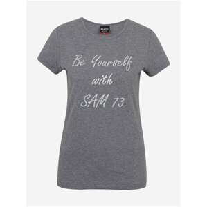 Šedé dámské tričko SAM 73 Renee