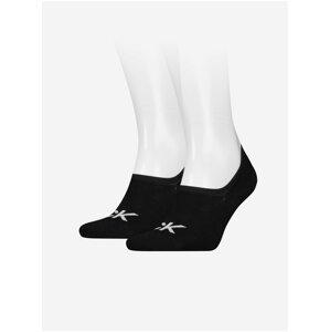 Sada dvou párů pánských ponožek v černé barvě Calvin Klein