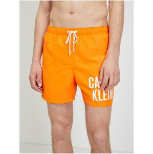 Oranžové pánské plavky Calvin Klein Underwear