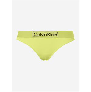 Neonově zelená tanga Calvin Klein Underwear