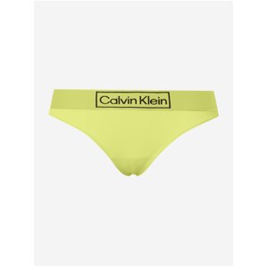 Neonově zelená tanga Calvin Klein Underwear