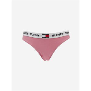 Růžová dámská tanga Tommy Hilfiger Underwear