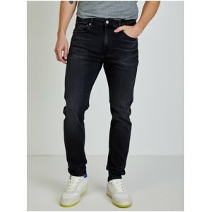 Černé pánské slim fit džíny Calvin Klein Jeans