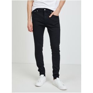 Černé pánské skinny fit džíny Calvin Klein Jeans