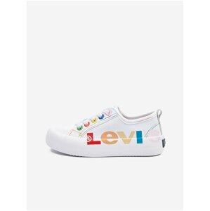 Bílé holčičí tenisky Levi's® Betty Rainbow