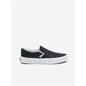 Černé dámské slip on tenisky VANS Classic Animal Emboss