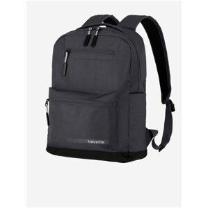 Tmavě šedý batoh Travelite Kick Off Backpack M Anthracite