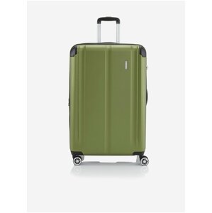 Zelený cestovní kufr Travelite City 4w L Green