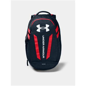 Červeno-modrý pánský batoh Under Armour UA Hustle 5.0 Backpack