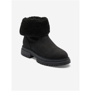 Černé dámské zimní kotníkové boty Roxy Autumn