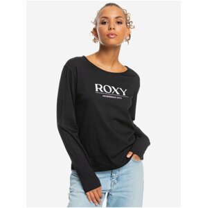 Černé dámské tričko s dlouhým rukávem Roxy Magic
