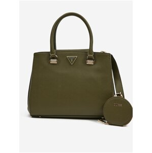 Khaki kabelka Guess Alexie Girlfriend Satchel