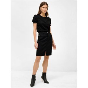 Černá krátká pouzdrová sukně ORSAY