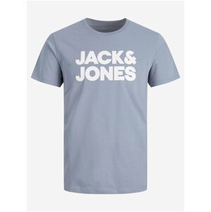 Světle modré tričko Jack & Jones Corp