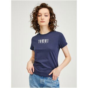 Tmavě modré dámské tričko Tommy Jeans