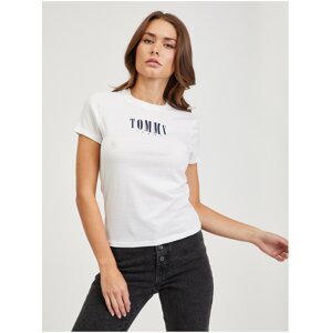 Bílé dámské tričko Tommy Jeans