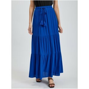 Modrá dámská maxi sukně ORSAY