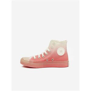 Krémovo-růžové dámské kotníkové tenisky Converse Chuck Taylor All Star CX