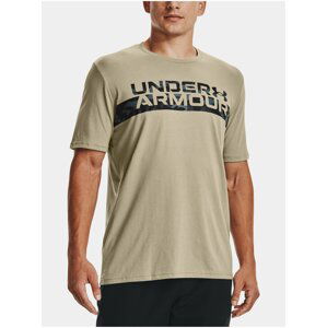 Tričko Under Armour UA CAMO CHEST STRIPE SS-GRY