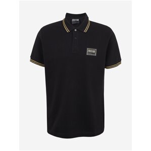 Černé pánské polo tričko Versace Jeans Couture