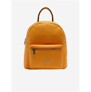 Žlutý dámský batoh L.CREDI Budapest Backpack Mango