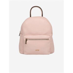 Růžový dámský batoh L.CREDI Budapest Backpack Pink Clay