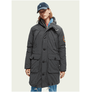 Šedá pánská zimní parka Scotch & Soda