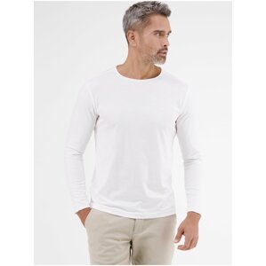Bílé pánské basic tričko LERROS