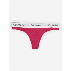 Tmavě růžová dámská tanga Calvin Klein Underwear