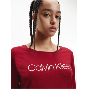 Červené dámské pyžamo Calvin Klein Underwear
