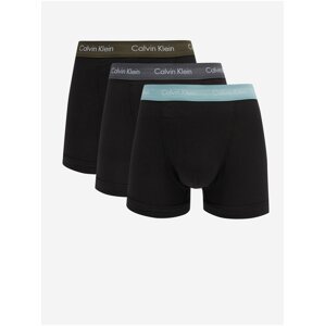 Sada tří černých pánských boxerek Calvin Klein Underwear