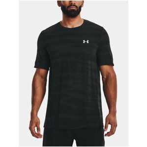 Černé pánské tričko Under Armour UA Seamless Wave SS