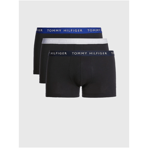 Sada tří pánských boxerek v černé barvě Tommy Hilfiger Underwear