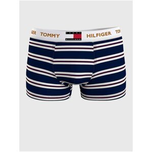 Bílo-modré pánské pruhované boxerky Tommy Hilfiger Underwear