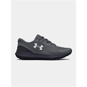 Šedé dětské sportovní boty Under Armour BGS Surge 3