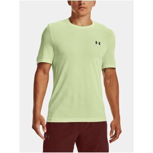 Světle zelené pánské sportovní tričko Under Armour Seamless Radial