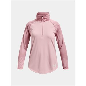 Růžové holčičí sportovní tričko Under Armour Tech Graphic