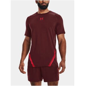 Vínové pánské sportovní tričko Under Armour