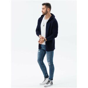 Tmavě modrý pánský svetr Ombre Clothing