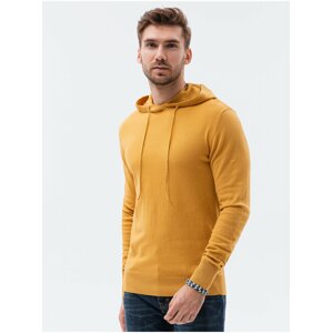 Hořčicový pánský svetr Ombre Clothing